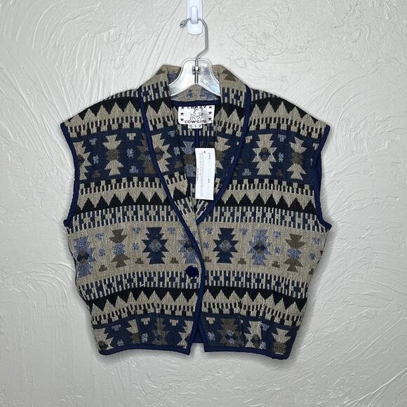 Crazy Cowgirl Western Vest Size Large - Picture 1 of 4